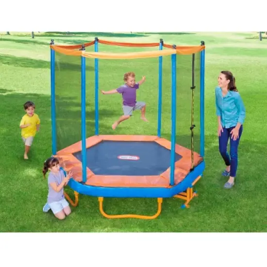 Little Tikes Fold-Pack 'n Roll Trampoline image {1}