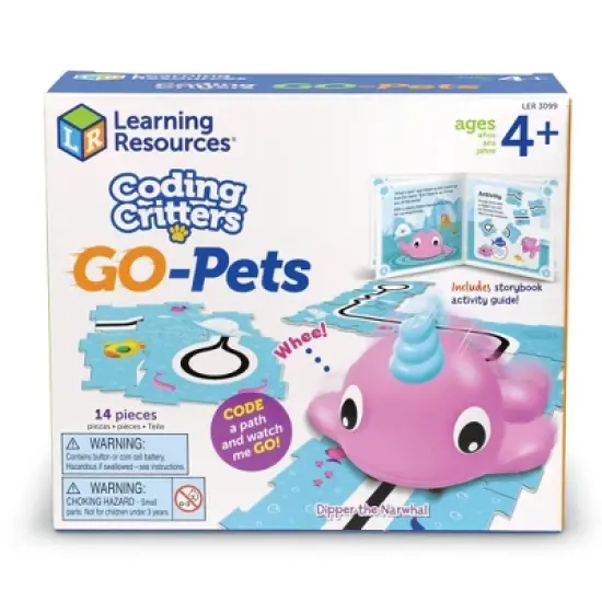 Learning Resources Coding Critters Go-Pets - Dipper the Narwhal image {4}