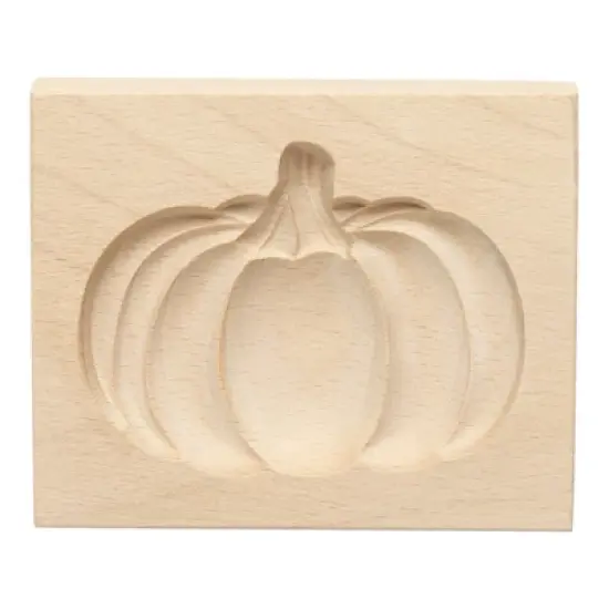 Unique Bargains Wooden 3D Carved Smooth Vintage Baking Cookie Biscuit Mould image {10}