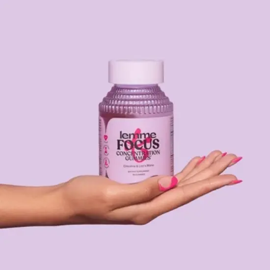 Lemme Focus Concentration Gummies - 50ct image {1}