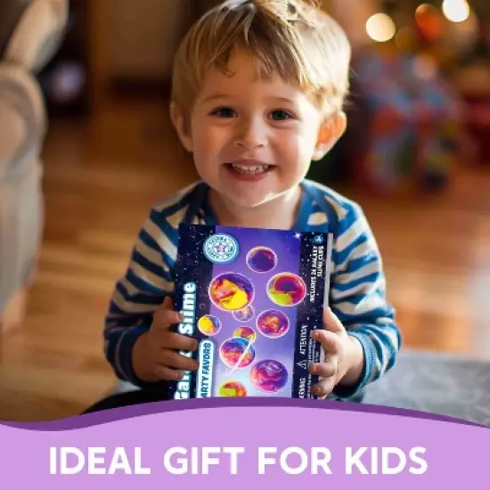 24 Pack Joyfy Compounds Party Favors Galaxy Stretchy Stress Relief Toys for Girls and Boys Classroom Reward Party Supplies Easter Basket Stuffers image {3}