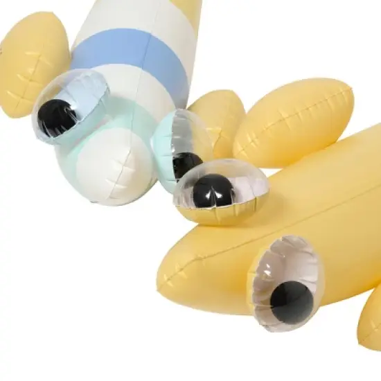 Sunnylife Kids Inflatable Noodles - Finn The Fish, Set of 2 Pool Float Toys image {4}