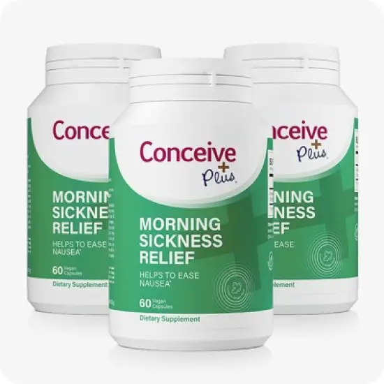 Conceive Plus Morning Sickness Relief - Relief from Nausea, Motion & Stomach Discomfort During Pregnancy- 60ct image {6}
