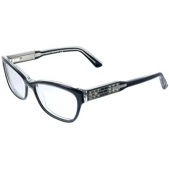 Swarovski  003 Womens Square Eyeglasses Black 54mm image {1}