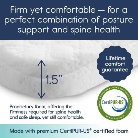 hiccapop Playard Mattress - White image {1}