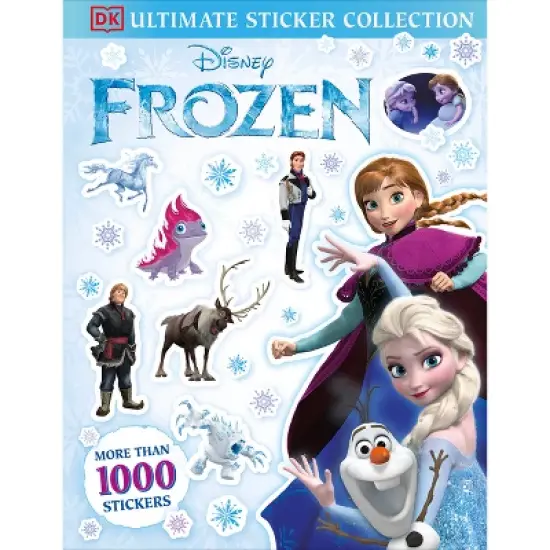Disney Frozen Ultimate Sticker Collection (Ultimate Sticker Collection) - by DK (Paperback) image {1}