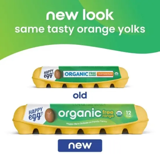 The Happy Egg Co. Organic Free Range Eggs image {1}