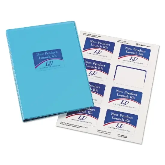 Avery Rectangle Print-to-the-Edge Labels 2 x 3 Glossy Clear 80/Pack 22822 image {4}