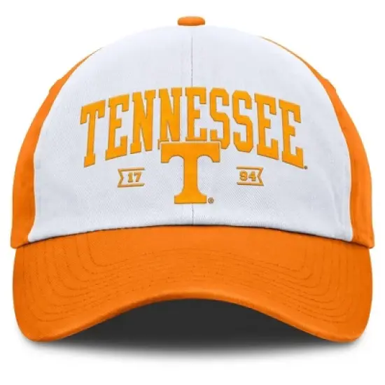 NCAA Tennessee Volunteers Unstructured White Cotton Hat image {1}