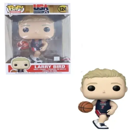Funko POP Larry Bird Team USA Basketball Jumbo | #124 Exclusive image {2}