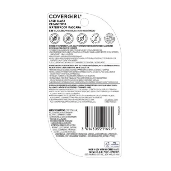 COVERGIRL Lash Blast Cleantopia Waterproof Mascara - 0.32 fl oz image {4}