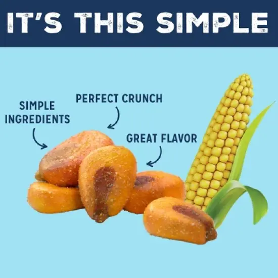 LOVE, CORN Sea Salt Crunchy Corn - 4oz image {2}