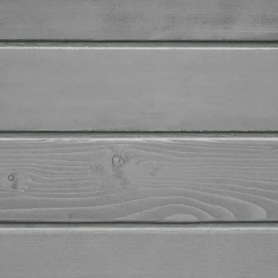 PawHut Foldable Wooden Dog House Raised Puppy Cage Kennel Cat Shelter for Indoor & Outdoor w/ Lockable Door Openable Roof Removable Bottom Gray image {5}