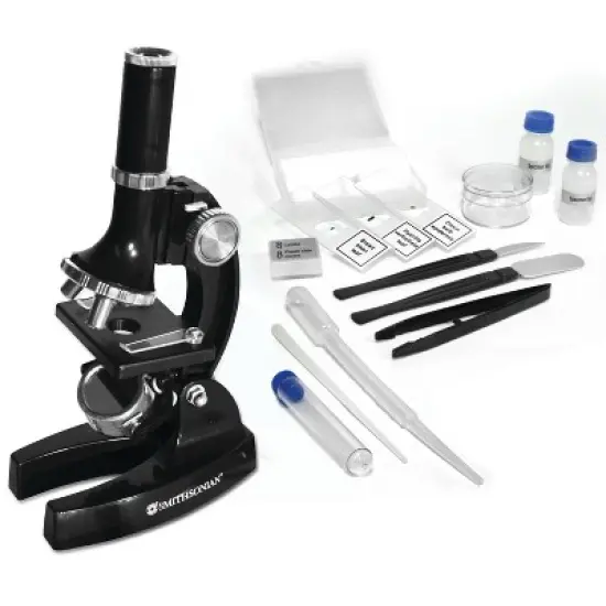 Smithsonian 150X, 450X, 900X Microscope Kit image {1}