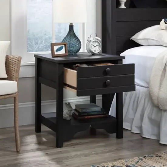 Dawson Trail Nightstand Raven Oak - Sauder image {1}