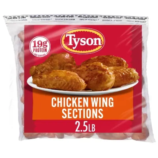 Tyson Chicken Wings - Frozen - 40oz image {7}