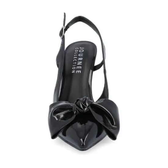 Journee Collection Womens Viera Tru Comfort Foam Mid Heel Pointed Toe Pumps image {5}