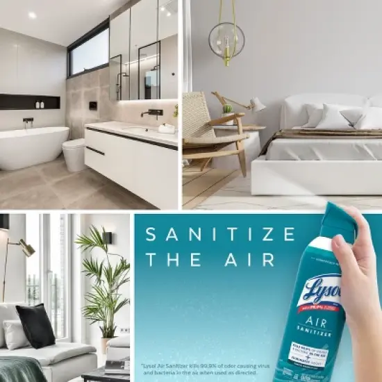Lysol Simple Fresh Air Sanitizer Spray - 10oz image {3}