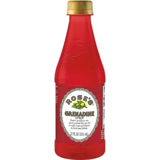 Rose's Grenadine Syrup - 355ml Bottle image {4}