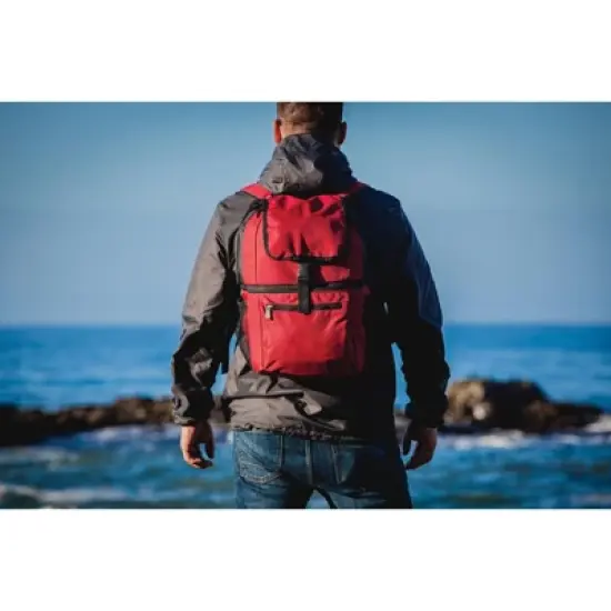 NCAA Ohio State Buckeyes Zuma Backpack Cooler - Red image {5}