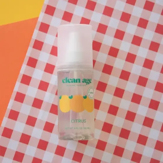 Clean Age Citrus Deodorant + Body Spray for Teens - 4 fl oz image {5}