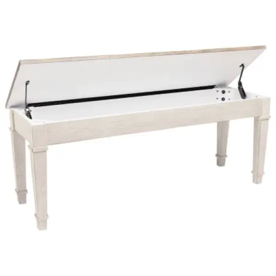 Skempton Storage Bench Two-Tone - Signature Design by Ashley image {1}