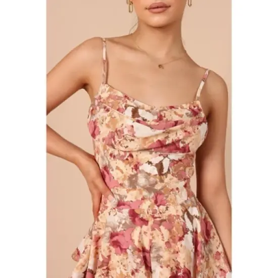 Petal and Pup Womens Kallista Cowl Neck Romper image {3}
