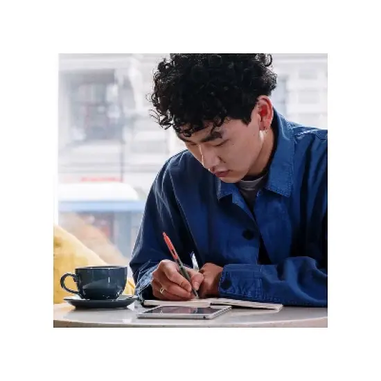 uni-ball uniball 307 Retractable Gel Pens Micro Point 0.5mm Black Ink Dozen (1947087) image {7}