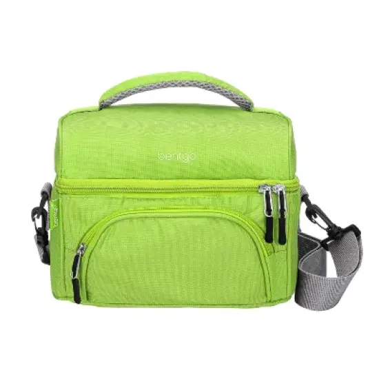 Bentgo Deluxe Lunch Bag, Durable & Insulated Bag, Internal Mesh Pocket & 2-Way Zippers image {14}