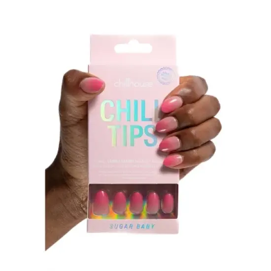 Chillhouse Chill Tips Fake Nails - Design Studio - Sugar Baby - 24ct image {6}