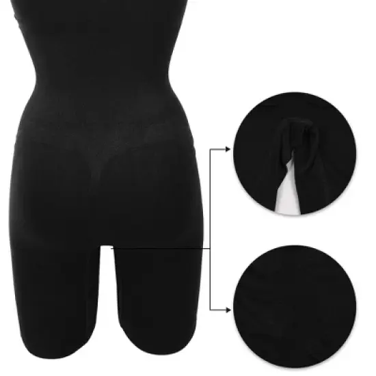 Unique Bargains Women Shapewear Tummy Control Full Bust Bodysuit Butt Lifter Thigh Slimmer image {5}