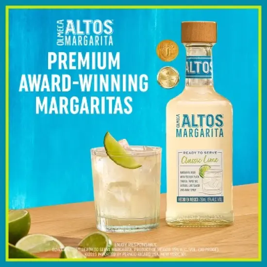 Altos Lime Margarita - 750ml Bottle image {3}