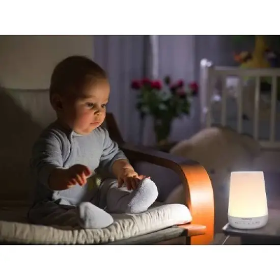 Momcozy Noise Machine for Baby Sleeping with Night Light - White image {1}