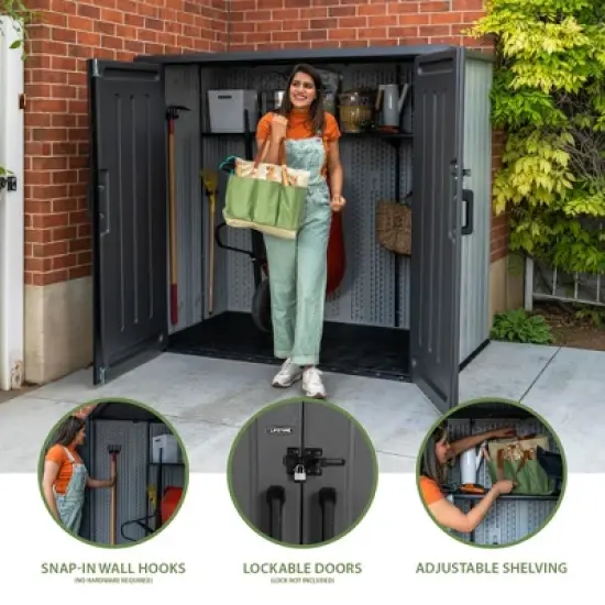 Lifetime Utility Shed (60441U) image {4}