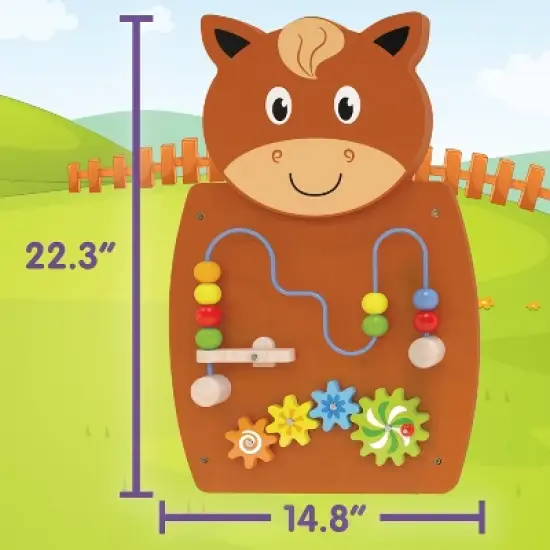 Learning Advantage Horse Activity Wall Panel image {1}