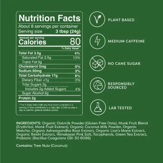 Clevr Matcha Superlatte - 6.8oz image {4}