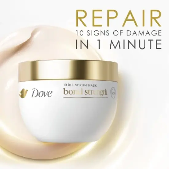 Dove Beauty Bond Strength with Peptide Complex 10-in-1 Serum Hair Mask - 9.2oz image {7}