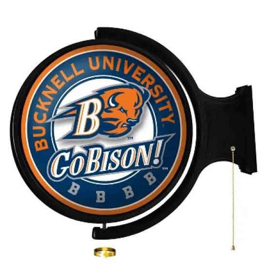 University Original Round Rotating Lighted Wall Sign image {15}