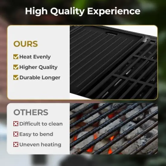 ZAFRO 4-Burner Gas Grill with Side Burner, Stainless Steel Propane Grill 42000BTU for Outdoor Cooking, Silver image {2}