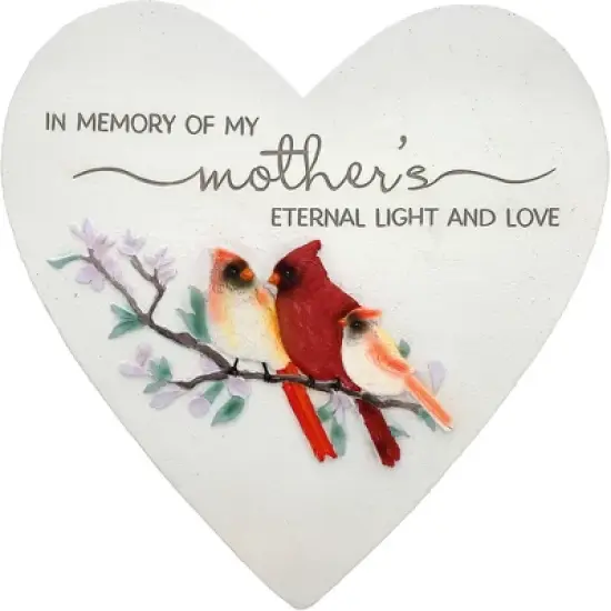 Pavilion Gift Company - Mother - 11" Heart Garden Stone - Stepping Stones and Pathways image {6}
