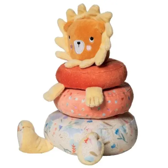 Manhattan Toy Safari Lion Plush Baby Stacking Toy image {4}