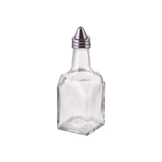 Winco Glass Oil/Vinegar Cruet, 6 oz image {1}