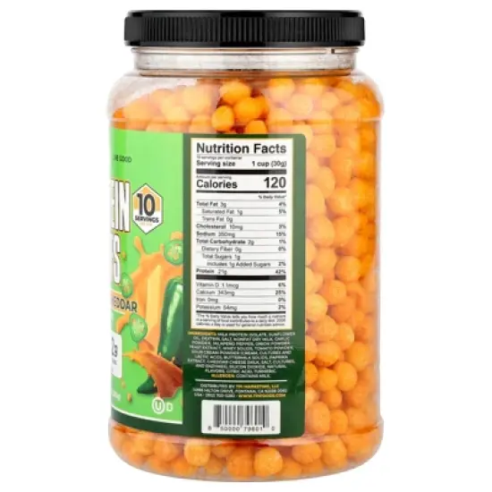 Twin Peaks Protein Puffs, Jalapeno Cheddar, 10.6 oz (300 g) image {1}
