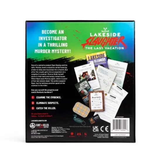 Hunt A Killer Lakeside Slaughter Board Game image {9}