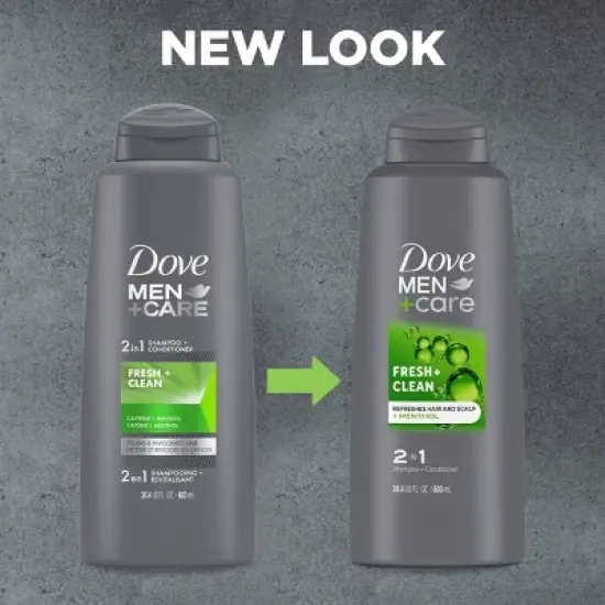 Dove Men+Care Fresh and Clean 2-in-1 Shampoo + Conditioner image {7}