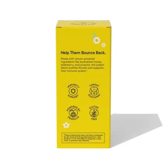 Beekeepers Naturals Kids' Daytime Propolis Cough Syrup - 4 fl oz image {5}