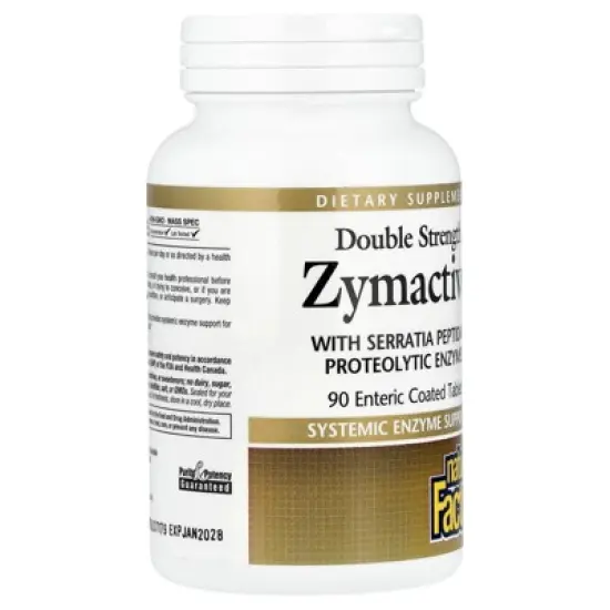Natural Factors Zymactive&reg;, 90 Enteric Coated Tablets image {3}
