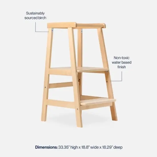 Lalo The Tower High Chairs - Natural image {5}