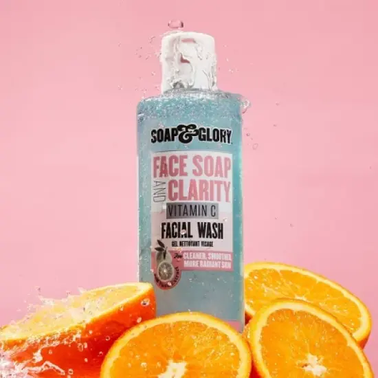 Soap & Glory Face Soap & Clarity 3-in-1 Daily Vitamin C Facial Wash - 11.8 fl oz image {4}