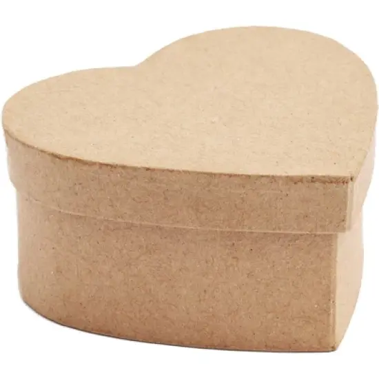 6 Packs Mini Paper Mache Gift Boxes with Lids Thick Paper Board for Storage DIY Crafts Party Favors Birthday Wedding, Kraft Color image {4}